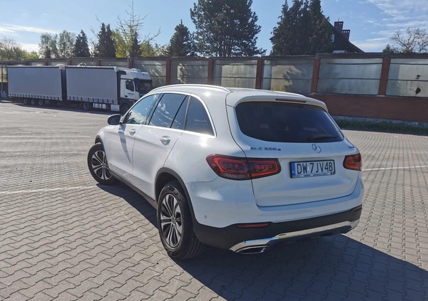 Mercedes-Benz GLC cena 169000 przebieg: 64000, rok produkcji 2020 z Bolesławiec małe 37